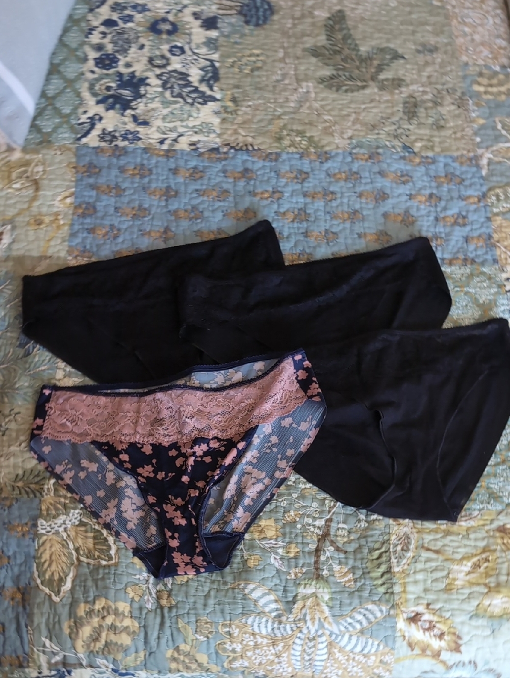 Soma 4 Prs hipster Panties Sz L